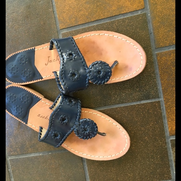 Jack Rogers Shoes - Jack Rogers sandals, Navy size 7